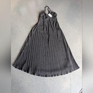 Target A New Day Black Pleated Dress Size M NWT
